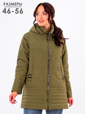  Женская Полупальто женское демисезонное Black Leopard - Цвет Олива от интернет-магазина женской одежды МегаТренд. Полупальто женское демисезонное Black Leopard - Цвет Олива лучшего качества, эксклюзивные предложения и акции, доставка во все регионы России