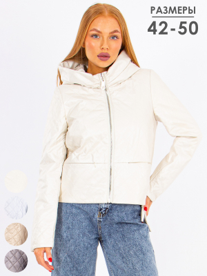  Женская Куртка женская демисезонная Zilanliya - Цвет Белый от интернет-магазина женской одежды МегаТренд. Куртка женская демисезонная Zilanliya - Цвет Белый лучшего качества, эксклюзивные предложения и акции, доставка во все регионы России