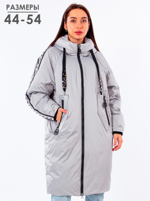  Женская Пальто женское зимнее Gessica Sabrina - Цвет Светло-серый от интернет-магазина женской одежды МегаТренд. Пальто женское зимнее Gessica Sabrina - Цвет Светло-серый лучшего качества, эксклюзивные предложения и акции, доставка во все регионы России