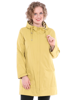  Женская Плащ летний Plist - Цвет Охра от интернет-магазина женской одежды МегаТренд. Плащ летний Plist - Цвет Охра лучшего качества, эксклюзивные предложения и акции, доставка во все регионы России