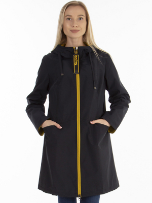  Женская Плащ женский летний Melisaciti - Цвет Темно-синий от интернет-магазина женской одежды МегаТренд. Плащ женский летний Melisaciti - Цвет Темно-синий лучшего качества, эксклюзивные предложения и акции, доставка во все регионы России