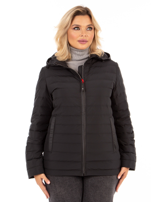  Женская Куртка женская демисезонная Towmy - Цвет Черный от интернет-магазина женской одежды МегаТренд. Куртка женская демисезонная Towmy - Цвет Черный лучшего качества, эксклюзивные предложения и акции, доставка во все регионы России