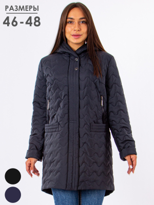  Женская Полупальто женское демисезонное Towmy - Цвет Синий от интернет-магазина женской одежды МегаТренд. Полупальто женское демисезонное Towmy - Цвет Синий лучшего качества, эксклюзивные предложения и акции, доставка во все регионы России