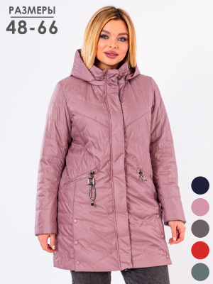  Женская Полупальто женское демисезонное Mishele - Цвет Розовый от интернет-магазина женской одежды МегаТренд. Полупальто женское демисезонное Mishele - Цвет Розовый лучшего качества, эксклюзивные предложения и акции, доставка во все регионы России