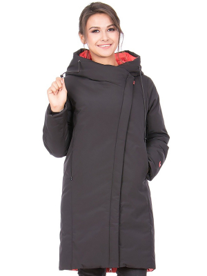  Женская Полупальто женское зимнее Towmy - Цвет Красный от интернет-магазина женской одежды МегаТренд. Полупальто женское зимнее Towmy - Цвет Красный лучшего качества, эксклюзивные предложения и акции, доставка во все регионы России